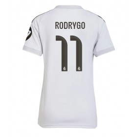 Dámské fotbalový oblečení Real Madrid Rodrygo Goes #11 Domácí košile 2025-26 Krátkým Rukávem